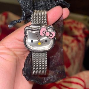 Hello kitty stainless steel watch